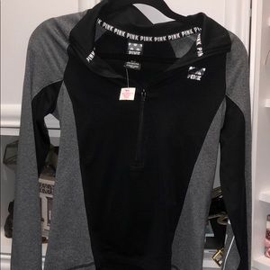 VS Pink Grey and Black Jacket